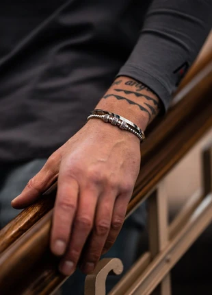 Heren armbanden 2 stuks, merk: Da Vinci, staat: Nieuw zonder prijskaartje, € 4,40, € 5,32 inclusief Kopersbescherming Pro