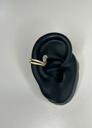 Faux piercing oreille Clea doré acier inoxydable, marque: onajewelry, état: Neuf avec étiquette, 8,99 €, 10,14 € Protection acheteurs incluse