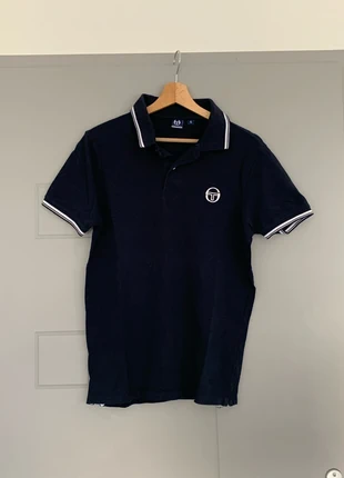 Polo bleu marine Sergio Tacchini, brand: Sergio Tacchini, condizioni: Ottime, taglia: S, €8.00, €9.10 include la Protezione acquisti