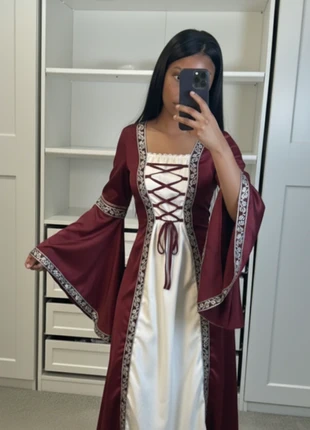 Robe médiévale Renaissance en dentelle – Élégance vintage, marque: victorienne, état: Très bon état, taille: S / 36 / 8, 49,90 €, 53,10 € Protection acheteurs incluse