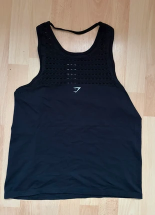 Gymshark sporttop zwart S, brand: Gymshark, condizioni: Ottime, taglia: S / IT 40 / EU 36, €4.50, €5.43 include la Protezione acquisti