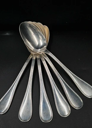 6 cuillères à soupe en métal argenté christofle albi, marke: Christofle, zustand: Gut, 62,00 €, 65,80 € beinhaltet Vinted-Käuferschutz Pro