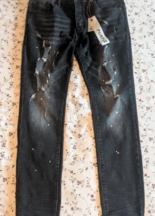 Purple brand tejanos negros black jeans, marque: PURPLE BRAND, état: Très bon état, taille: W36 | FR 46, 55,00 €, 58,45 € Protection acheteurs incluse