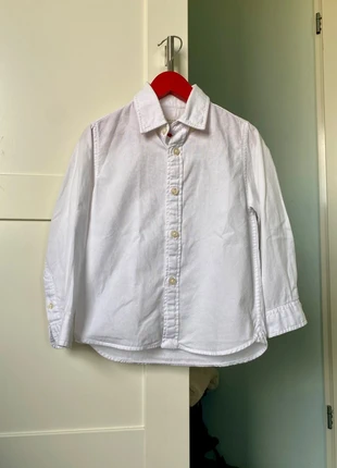 Wit Oxford Overhemd - Zara - Maat 104, merk: Zara, staat: Heel goed, maat: 4 jaar / 104 cm, € 5,00, € 5,95 inclusief Kopersbescherming