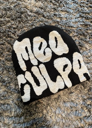 Bonnet Mea Culpa neuf noir / blanc, brand: y2k, condition: New without tags, size: One size, €3.99, €4.89 includes Buyer Protection