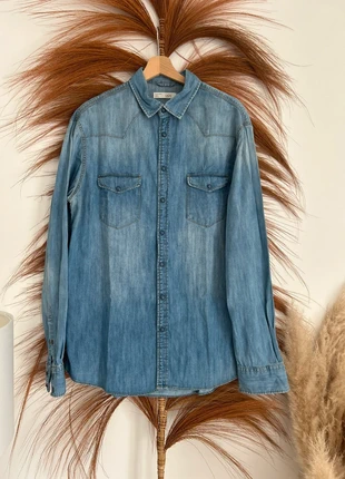 Superbe chemise homme en jean Celio – Taille XL, brand: Celio, condition: Very good, size: XL, €6.00, €7.00 includes Buyer Protection