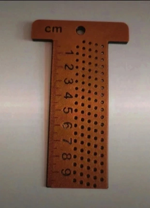 Règle en T de poche, équerre, jauge de marquage 10cm, marque: Couture, état: Très bon état, 3,00 €, 3,85 € Protection acheteurs incluse