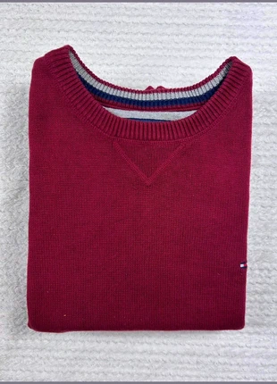 Sweat/Pull Tommy Hilfiger Rouge / Col rond ras de cou/ Logo brodé / Taille XL Homme, marque: Tommy Hilfiger, état: Très bon état, taille: XL, 23,00 €, 24,85 € Protection acheteurs incluse