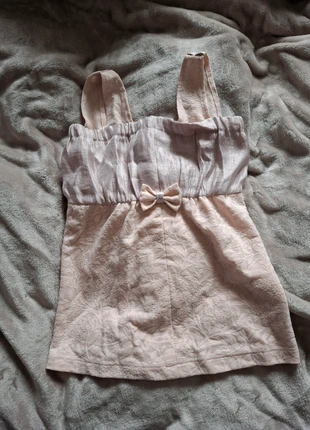 Top à bretelles fait main, merk: Fait Main, staat: Nieuw zonder prijskaartje, maat: XS / 34 / 6, € 10,00, € 11,20 inclusief Kopersbescherming