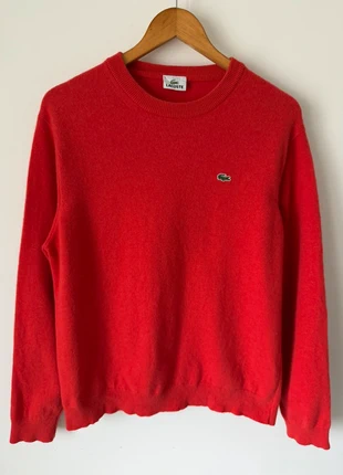 Lacoste Pull rouge homme col rond taille L laine et polyamide, marca: Lacoste, estado: Bom, tamanho: L, €20.00, €21.70 inclui Proteção do Comprador Pro