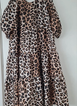 Cras Leopard Midi Babydoll Style Dress sz 14, brand: Cras, condition: Very good, size: M / UK 12-14, £50.00, £53.20 includes Buyer Protection
