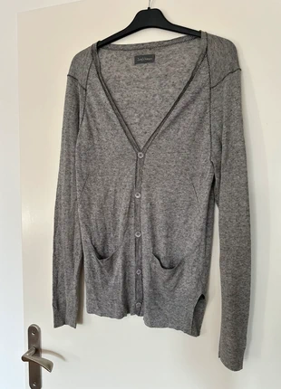 Cardigan fin gris col V – Zadig & Voltaire – T.M, marke: Zadig & Voltaire, zustand: Sehr gut, größe: M / 38 / 10, 25,00 €, 26,95 € inklusive Vinted-Käuferschutz