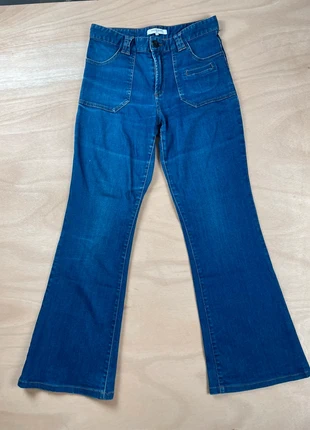 Jean Gerard Darel bleu/marine évasé/Boutcut/flare taille 40FR, brand: Gerard Darel, condizioni: Buone, taglia: L / IT 44 / EU 40, €40.00, €42.70 include la Protezione acquisti