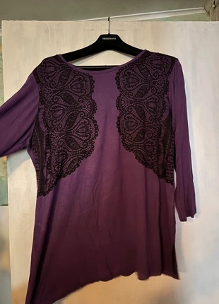 Tunique violette, marque: Bleu bonheur, état: Très bon état, taille: 6XL / 52 / 24, 9,00 €, 10,15 € Protection acheteurs incluse