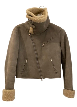 Veste - Ralph Lauren Black Label - 100 % laine d’agneau - peau - - made in USA - taille 6 femme, brand: Ralph Lauren, condizioni: Ottime, taglia: S / IT 40 / EU 36, €359.00, €377.65 include la Protezione acquisti Pro