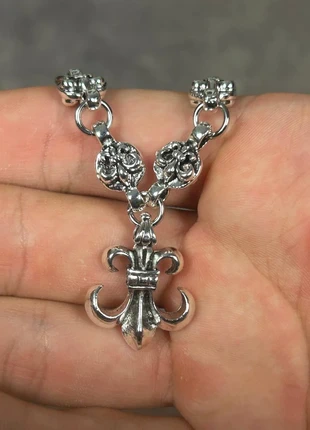 Pendentif Chrome Hearts - Acier – 50cm – Neuf, marke: Chrome Hearts, zustand: Sehr gut, 24,99 €, 26,94 € inklusive Vinted-Käuferschutz