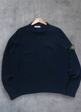 Knit à col rond Stone island noir homme/ M / noir, merk: Stone Island, staat: Heel goed, maat: M, € 106,00, € 112,00 inclusief Kopersbescherming