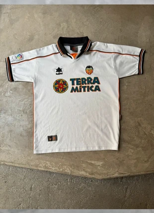 Valencia cf 1999-2000 Terra mítica luanvi t shirt, marque: luanvi, état: Très bon état, taille: M, 115,00 €, 121,45 € Protection acheteurs incluse