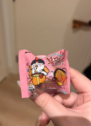 Pink Buldak bokkeum myeon magnet phone holder, condition: New without tags, £6.00, £7.00 includes Buyer Protection