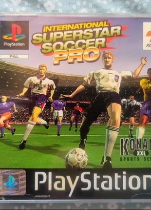 Jeux PS1 international superstar soccer pro Konami authentique vintage, condition: Good, €14.00, €15.40 includes Buyer Protection