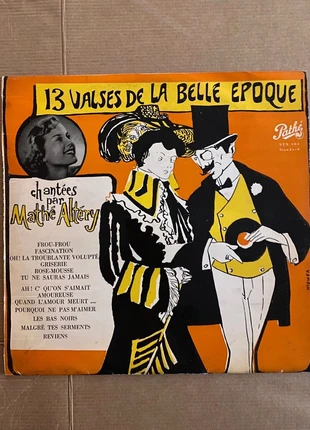 vinyle 33T 13 Valses De La Belle Époque Mathé Altéry, zustand: Gut, 7,00 €, 8,05 € inklusive Vinted-Käuferschutz