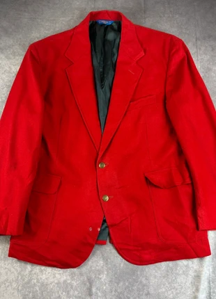 Men’s vintage red Pendleton 100% pure virgin wool over coat, brand: Pendleton, condition: Very good, size: 46R, £27.99, £30.09 includes Buyer Protection