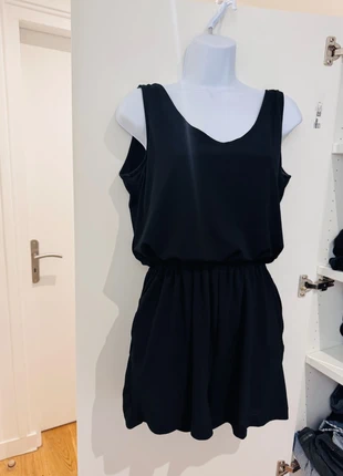 Combi-Short Noir Mango Casual Chic Poches T. S/36, brand: Mango, condition: Very good, size: S / 36 / 8, €5.00, €5.95 includes Buyer Protection