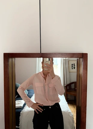 Chemise Pablo/Gerard Darel en coton rose pale, marque: Pablo de Gerard Darel, état: Très bon état, taille: S / 36 / 8, 6,00 €, 7,00 € Protection acheteurs incluse