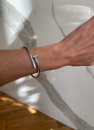 Bracelet jonc Silver argent cœur neuf, merk: Clover, staat: Nieuw met prijskaartje, € 5,90, € 6,90 inclusief Kopersbescherming