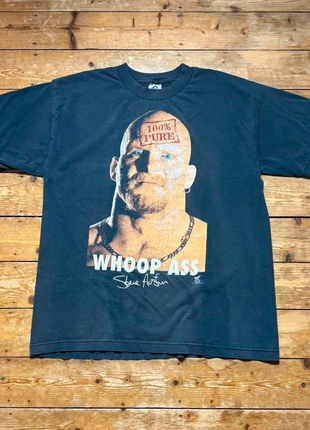 Vintage 1998 Stone Cold Steve Austin Whoop Ass WWF Wrestling T-Shirt XL Men's, brand: A.A.A., condition: Good, size: XL, £85.00, £89.95 includes Buyer Protection Pro