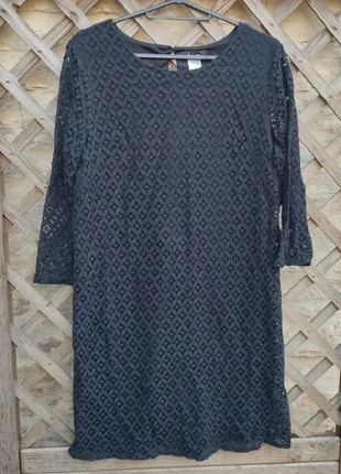 Robe noire taille 42 dentelle, marca: La Redoute, estado: Muito bom, tamanho: XL / 42 / 14, €6.00, €7.00 inclui Proteção do Comprador