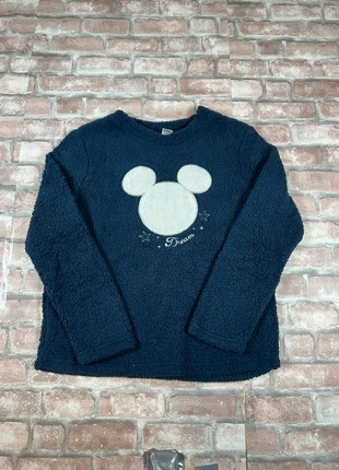 Sweat à col Rond Disney Vintage Polaire Fleece Old School 90s Y2K, merk: Disney, staat: Heel goed, maat: S / 36 / 8, € 17,00, € 18,55 inclusief Kopersbescherming Pro