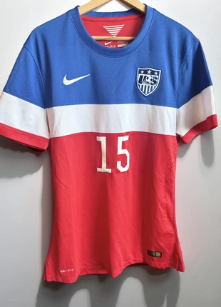 Maillot USA Football - Kyle Beckermann - MatchWorn Issue - 2014-2015, marque: Nike, état: Très bon état, taille: L, 135,00 €, 142,45 € Protection acheteurs incluse