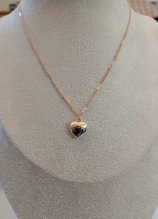 Collier doré cœur – acier inoxydable longueur réglable, marca: ZAG, estado: Muy bueno, 2,90 €, 3,75 € Protección al comprador Pro incluida