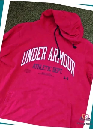 Sweat à capuche Under Armour rouge Taille M | Athletic Dept, brand: Under Armour, condition: Very good, size: M, €7.00, €8.05 includes Buyer Protection