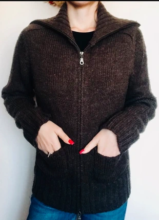 Veste en laine élégante et chaude - Couleur marron foncé chocolat - Vintage, marque: Vintage Dressing, état: Très bon état, taille: M / 38 / 10, 15,00 €, 16,45 € Protection acheteurs incluse