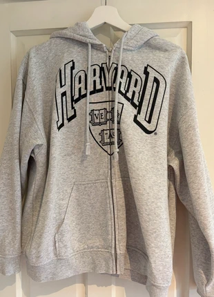H&M divided Harvard grey zip up hoodie, brand: H&M Divided, condition: New without tags, size: M / 10, £4.00, £4.90 includes Buyer Protection