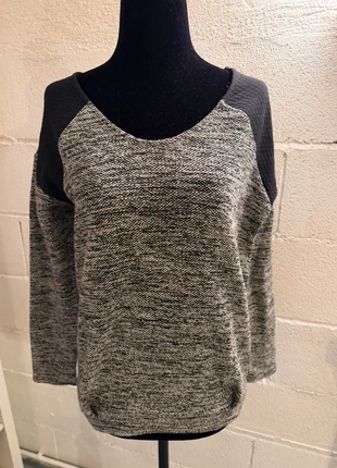 Jersey gris con detalles brillantes Naf Naf, marque: Naf Naf, état: Très bon état, taille: M / 38 / 10, 3,00 €, 3,85 € Protection acheteurs incluse