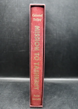Mission To Tashkent by Lieutenant-Colonel F.M. Bailey - The Folio Society, condition: Very good, £5.00, £5.70 includes Buyer Protection Pro