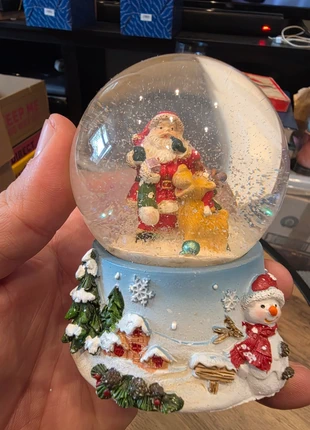 Christmas Snow Globe – Santa with Teddy Bear & Snowman Scene | New with Tags, brand: Shudehill, condition: New with tags, £7.00, £8.05 includes Buyer Protection