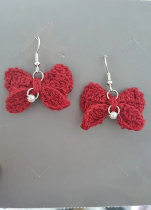 boucles d'oreilles nœuds, marke: Fait Main, zustand: Sehr gut, 5,00 €, 5,95 € inklusive Vinted-Käuferschutz