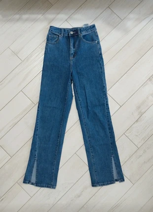 🌟Jeans svasato a zampa vita alta hight waist con spacchi donna - Jean Louis Francois - Taglia S🌟, marke: Jean Louis François, zustand: Neu, größe: S / 36 / 8, 15,00 €, 16,45 € inklusive Vinted-Käuferschutz