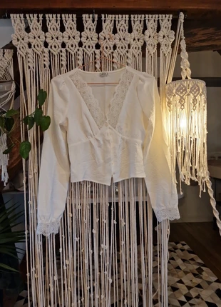 Haut, blanc, marque: Pimkie, état: Bon état, taille: XXS / 32 / 4, 3,99 €, 4,89 € Protection acheteurs incluse