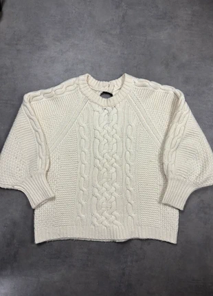 Pull d’hiver en Laine blanche Ba&Sh Bash oversize Taille S en très bon état, marke: Ba&sh, zustand: Sehr gut, größe: S / 36 / 8, 50,00 €, 53,20 € inklusive Vinted-Käuferschutz