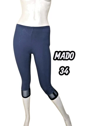 Mado et les autres Taille 34 Leggings femme bleu foncé et noir, brand: MADO, condition: Very good, size: XS / 34 / 6, €2.50, €3.33 includes Buyer Protection Pro