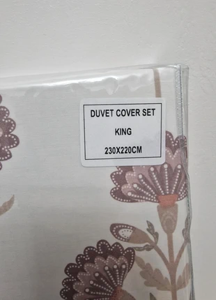 Duvet cover set King 100% Cotton Kyoto, condition: New with tags, size: King, £19.99, £21.69 includes Buyer Protection Pro