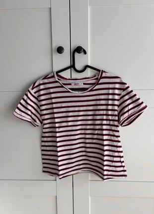 T-shirt a righe Pull&Bear, marca: Pull & Bear, estado: Muy bueno, tamaño: M / 38 / 10, 5,00 €, 5,95 € Protección al comprador incluida