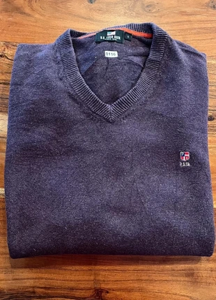 Pull Us Polo Assn RL Col V Jersey Sweater Men Uni Vintage Printemps Léger Simple Violet Coton S, brand: U.S. Polo Assn., condition: Very good, size: S, €7.90, €9.00 includes Buyer Protection Pro