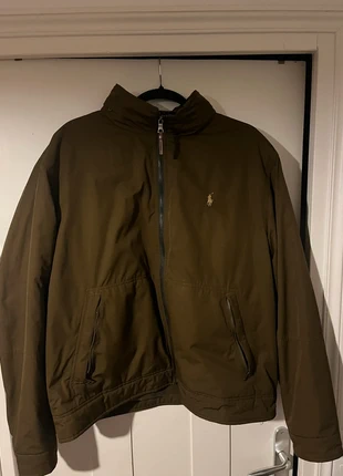Blouson Harrington Ralph lauren à capuche logo broder taille XL marron, marque: Ralph Lauren, état: Très bon état, taille: XL, 110,00 €, 116,20 € Protection acheteurs incluse
