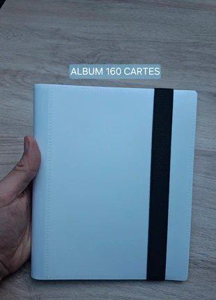 Album blanc de rangement pour 160 cartes Pokémon / lorcana de qualité premium, marke: album 160 cartes, zustand: Sehr gut, 5,50 €, 6,48 € beinhaltet Vinted-Käuferschutz Pro